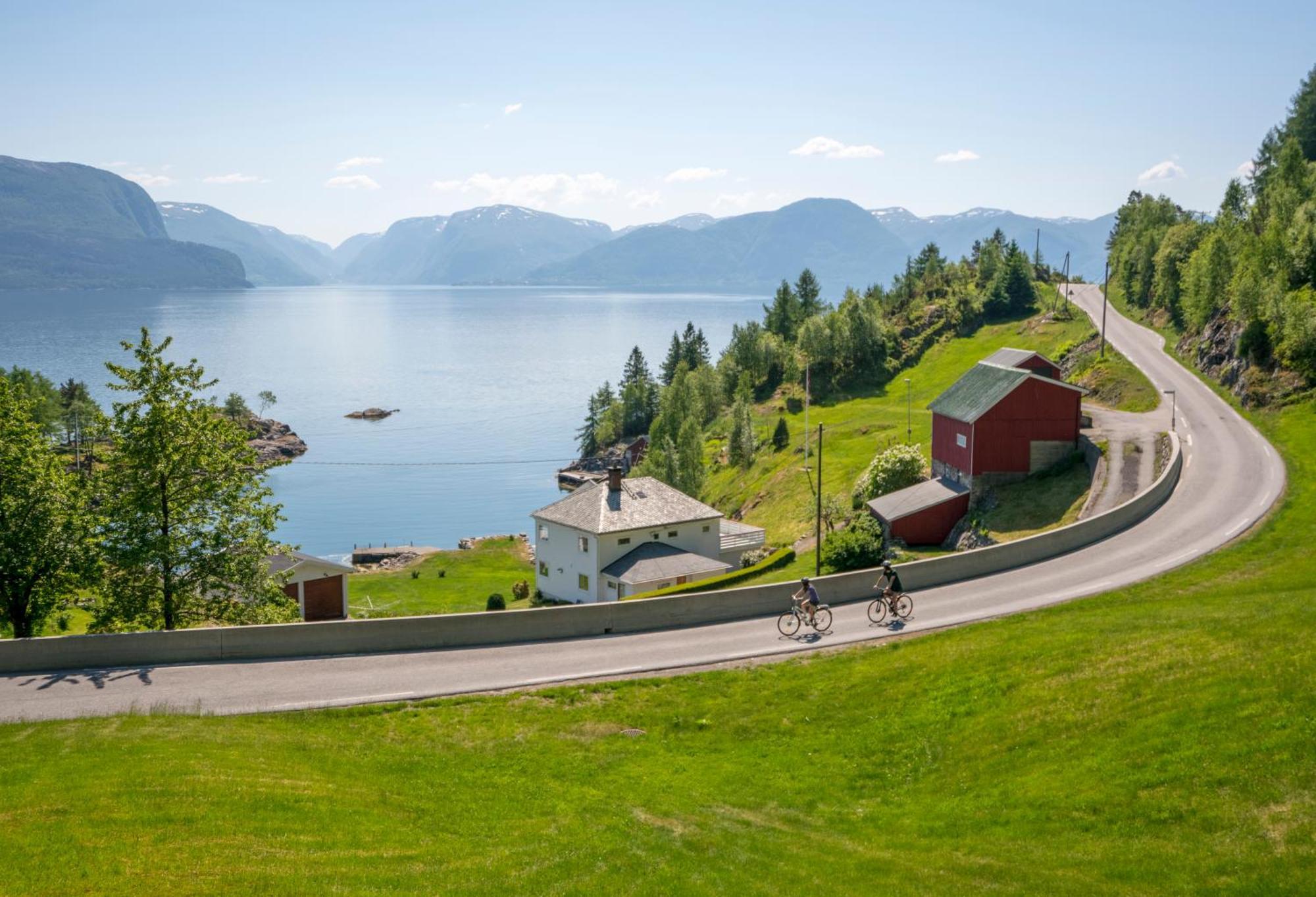 Vila Bosdalhuset Lavik  Exteriér fotografie